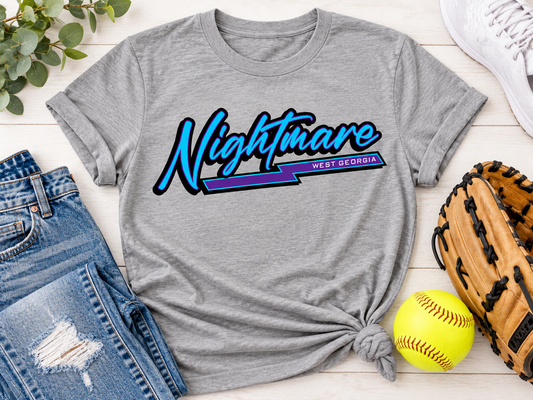 West Georgia Nightmare Custom Player Tee