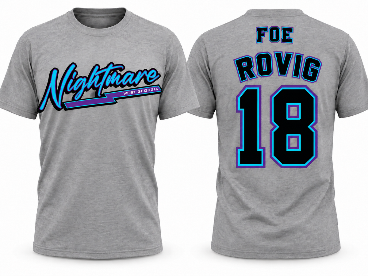 West Georgia Nightmare Custom Player Tee